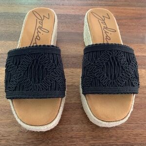 Zodiac Wedged Sandal - Size 7.5"